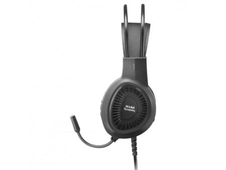 Auriculares Gaming con Micrófono Mars Gaming MH120/ Jack 3.5/ Negros