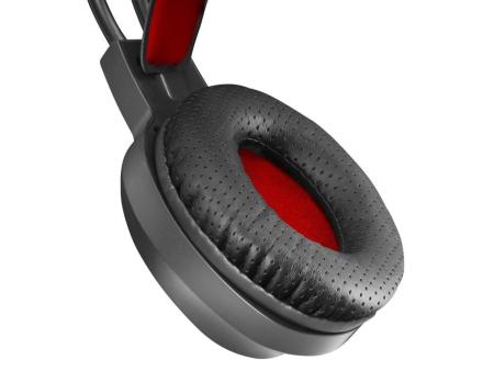 Auriculares Gaming con Micrófono Mars Gaming MH120/ Jack 3.5/ Negros