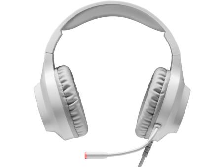 Auriculares Gaming con Micrófono Mars Gaming MH222/ Jack 3.5/ Blancos