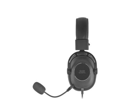 Auriculares Gaming con Micrófono Mars Gaming MH6/ Jack 3.5/ USB 2.0/ Negros