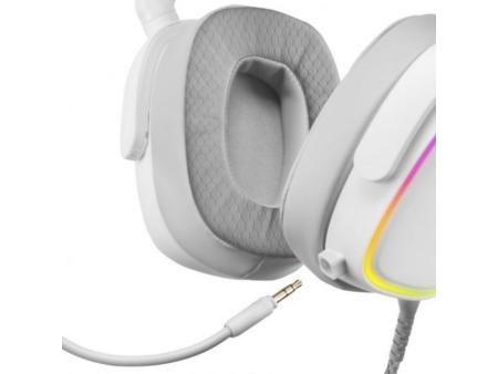 Auriculares Gaming con Micrófono Mars Gaming MHAW/ Jack 3.5/ Blancos