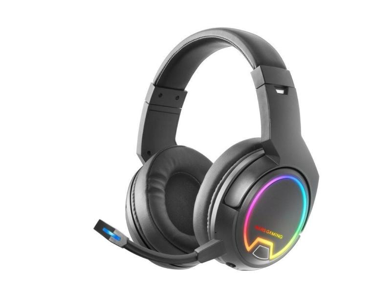 Auriculares Gaming Inalámbricos con Micrófono Mars Gaming MHW100/ Jack 3.5/ Negros