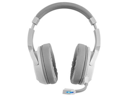 Auriculares Gaming Inalámbricos con Micrófono Mars Gaming MHW100/ Jack 3.5/ Blancos