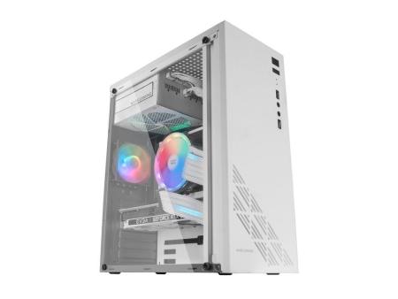 Caja Gaming Semitorre Mars Gaming MC100/ Blanca