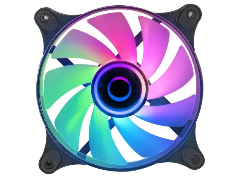 Ventilador Mars Gaming MF-3D/ 12cm/ ARGB