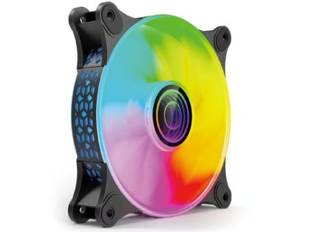 Ventilador Mars Gaming MF-3D/ 12cm/ ARGB