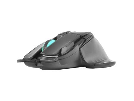 Ratón Gaming Mars Gaming MM-XT/ Hasta 12800DPI/ Negro