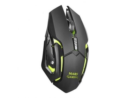 Ratón Gaming Inalámbrico Mars Gaming MMW/ Hasta 3200 DPI