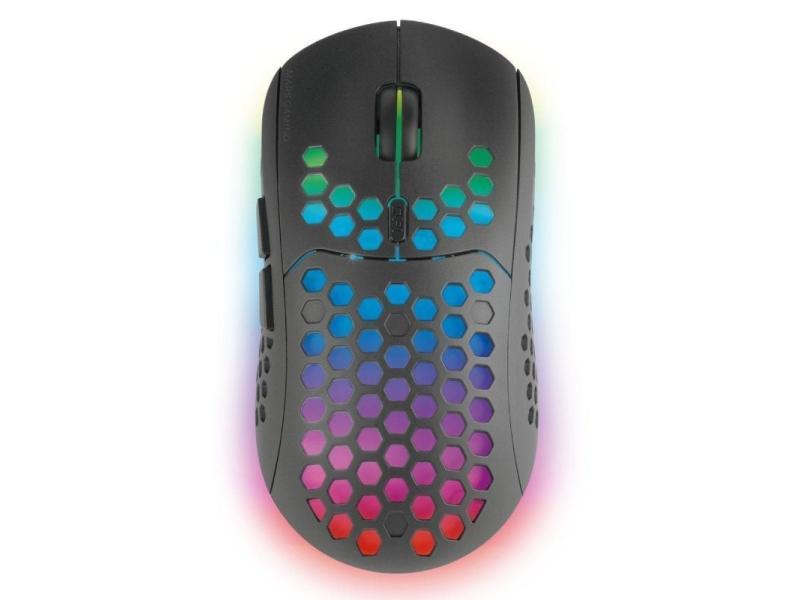 Ratón Gaming Inalámbrico Mars Gaming MMW3/ Batería recargable/ Hasta 3200 DPI