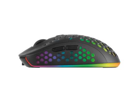 Ratón Gaming Inalámbrico Mars Gaming MMW3/ Batería recargable/ Hasta 3200 DPI