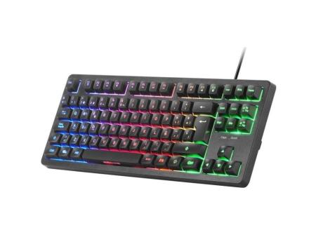 Teclado Gaming SemiMecánico Mars Gaming MK023/ Negro