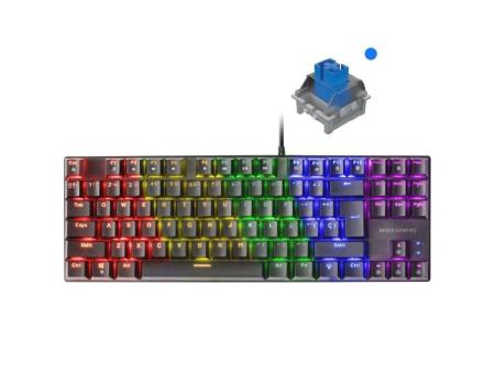 Teclado Gaming Mecánico Mars Gaming MK80BES/ Switch Azul