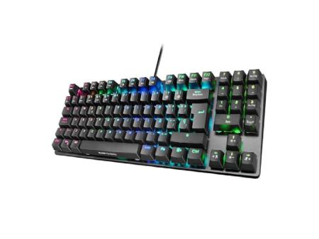 Teclado Gaming Mecánico Mars Gaming MKREVOPRORES/ Switch Rojo