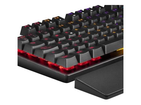 Teclado Gaming Mecánico Mars Gaming MKXTKLRES/ Switch Rojo