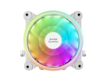 Ventilador con Disipador Mars Gaming MCPU220/ 12cm/ Blanco