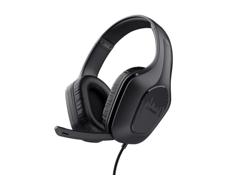 Auriculares Gaming con Micrófono Trust Gaming GXT 415 Zirox/ Jack 3.5/ Negros