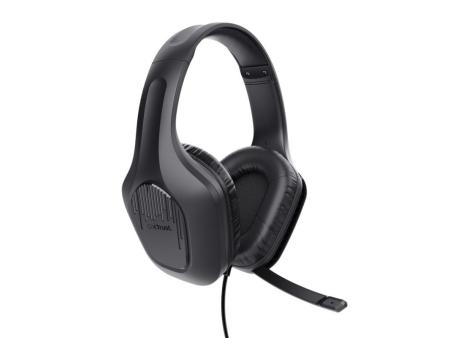 Auriculares Gaming con Micrófono Trust Gaming GXT 415 Zirox/ Jack 3.5/ Negros