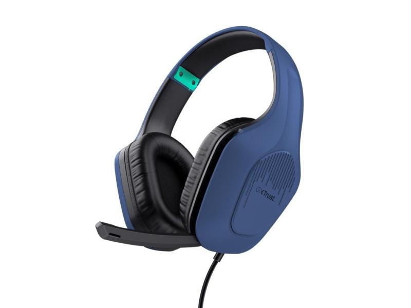 Auriculares Gaming con Micrófono Trust Gaming GXT 415 Zirox/ Jack 3.5/ Azules