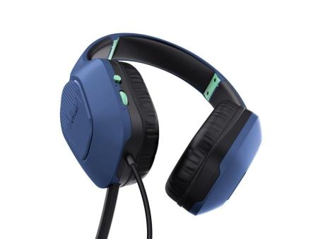 Auriculares Gaming con Micrófono Trust Gaming GXT 415 Zirox/ Jack 3.5/ Azules