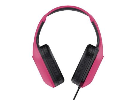 Auriculares Gaming con Micrófono Trust Gaming GXT 415 Zirox/ Jack 3.5/ Rosas