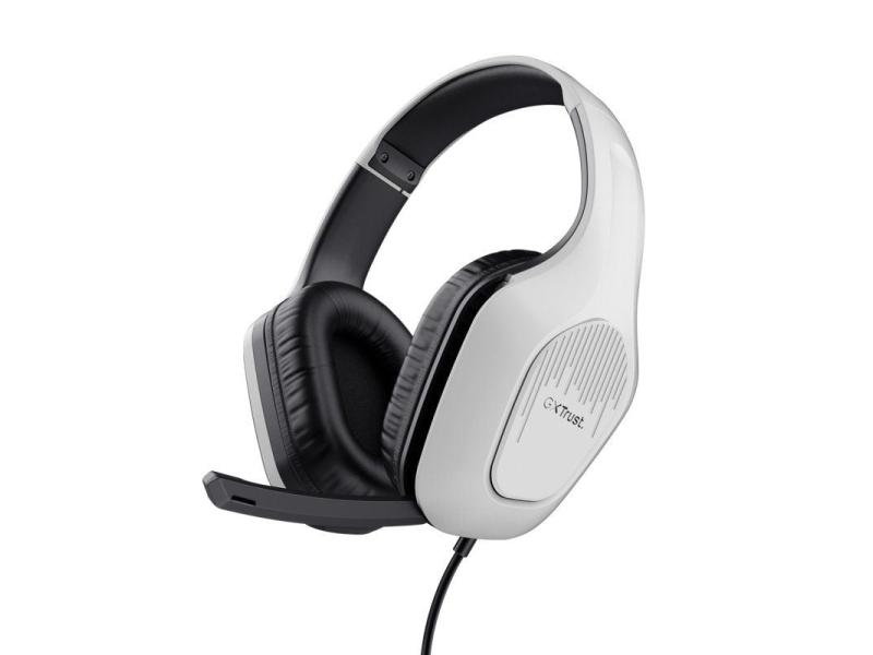 Auriculares Gaming con Micrófono Trust Gaming GXT 415 Zirox PS5/ Jack 3.5/ Blancos