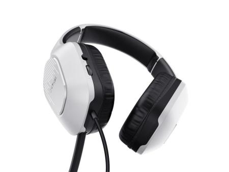 Auriculares Gaming con Micrófono Trust Gaming GXT 415 Zirox/ Jack 3.5/ Blancos