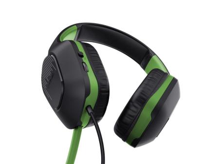 Auriculares Gaming con Micrófono Trust Gaming GXT 415 Zirox Xbox/ Jack 3.5/ Verdes