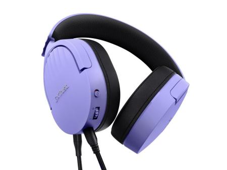 Auriculares Gaming con Micrófono Trust Gaming GXT 489 Fayzo/ Jack 3.5/ Morados