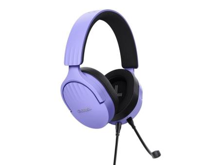 Auriculares Gaming con Micrófono Trust Gaming GXT 489 Fayzo/ Jack 3.5/ Morados