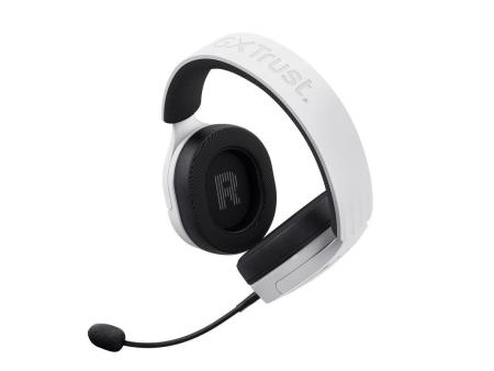 Auriculares Gaming con Micrófono Trust Gaming GXT 489 Fayzo/ Jack 3.5/ Blancos