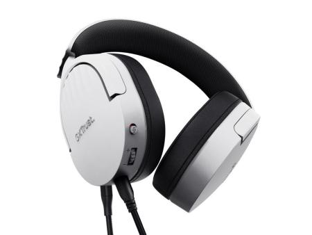 Auriculares Gaming con Micrófono Trust Gaming GXT 489 Fayzo/ Jack 3.5/ Blancos