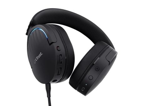 Auriculares Gaming Inalámbricos con Micrófono Trust Gaming GXT 491 Fayzo/ Bluetooth/ Jack 3.5