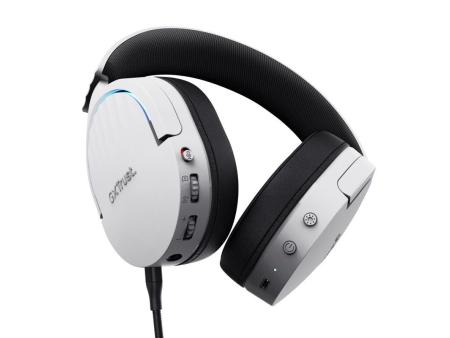 Auriculares Gaming Inalámbricos con Micrófono Trust Gaming GXT 491 Fayzo/ Bluetooth/ Jack 3.5/ Blancos