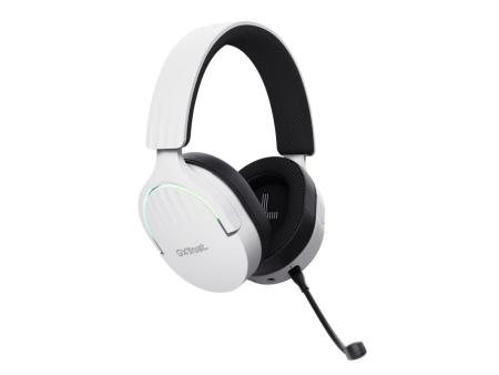 Auriculares Gaming Inalámbricos con Micrófono Trust Gaming GXT 491 Fayzo/ Bluetooth/ Jack 3.5/ Blancos