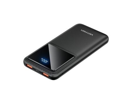 Powerbank 10000mAh Vention FHKB0/ 22.5W/ Negra