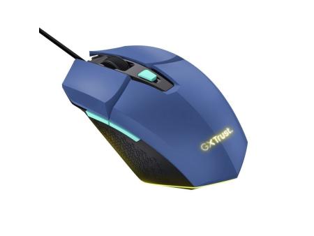 Ratón Gaming Trust Gaming GXT 109 Felox/ Hasta 6400 DPI/ Azul