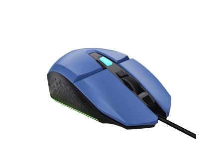 Ratón Gaming Trust Gaming GXT 109 Felox/ Hasta 6400 DPI/ Azul