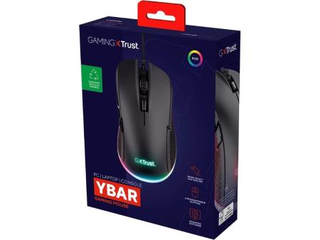 Ratón Gaming Trust Gaming GXT 922 YBAR/ Hasta 7200 DPI