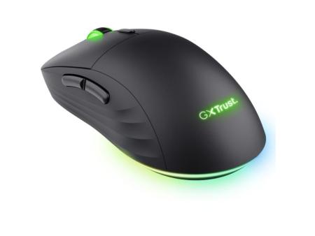 Ratón Gaming Inalámbrico Trust Gaming GXT 927 Redex Plus/ Batería Recargable/ Hasta 25600 DPI