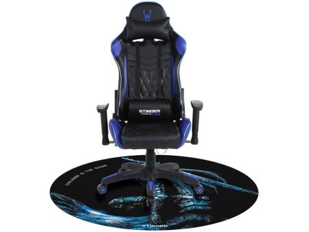 Alfombra Gaming Woxter Stinger Floorpad/ Azul