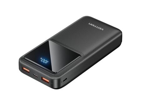 Powerbank 20000mAh Vention FHLB0/ 22.5W/ Negra