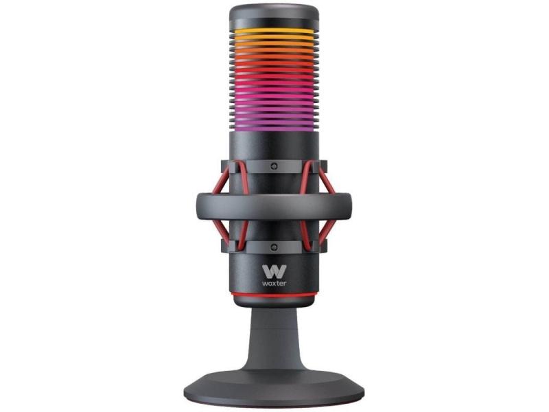 Micrófono Woxter Mic Studio 70 RGB/ USB 2.0