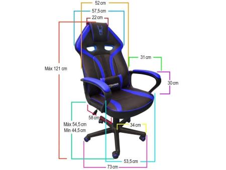 Silla Gaming Woxter Stinger Station Alien/ Azul