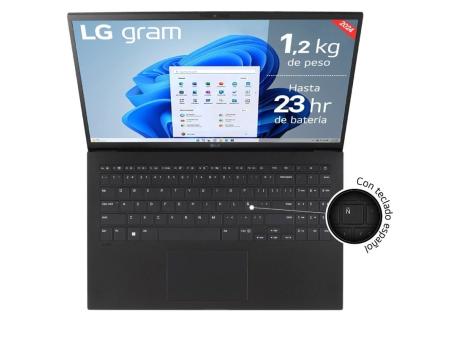 Portátil LG Gram 15Z90S-G.AA75B Intel Core Ultra 7-155H/ 16GB/ 512GB SSD/ 15.6'/ Win11