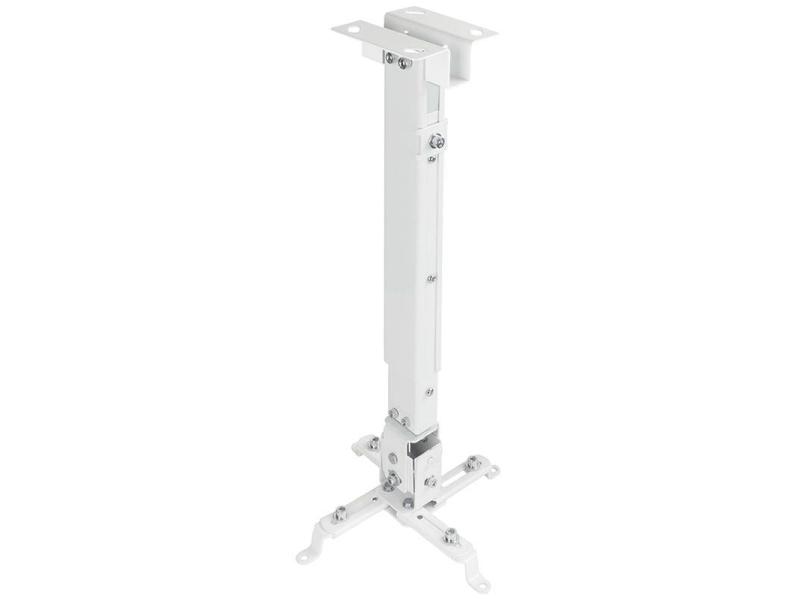 Soporte de Techo para Proyector TooQ PJ2012T-W/ Inclinable/ hasta 20kg