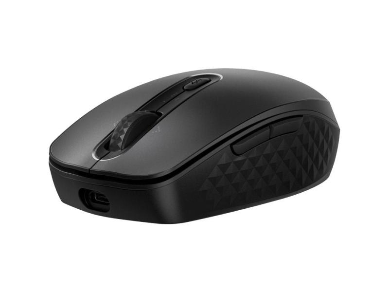 Ratón Inalámbrico por Bluetooth HP 690/ Batería recargable/ Hasta 4000 DPI/ Negro