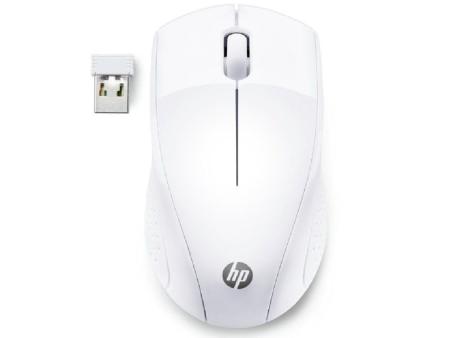 Ratón Inalámbrico HP 220/ Hasta 1600 DPI/ Blanco Nieve