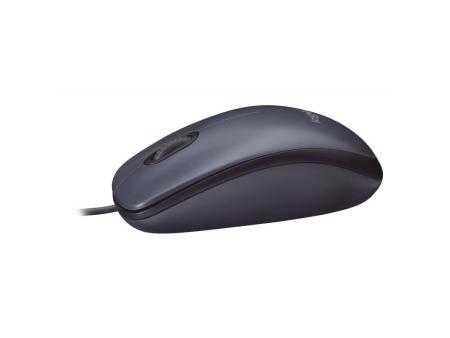 Ratón Logitech M90/ Hasta 1000 DPI/ Gris V2