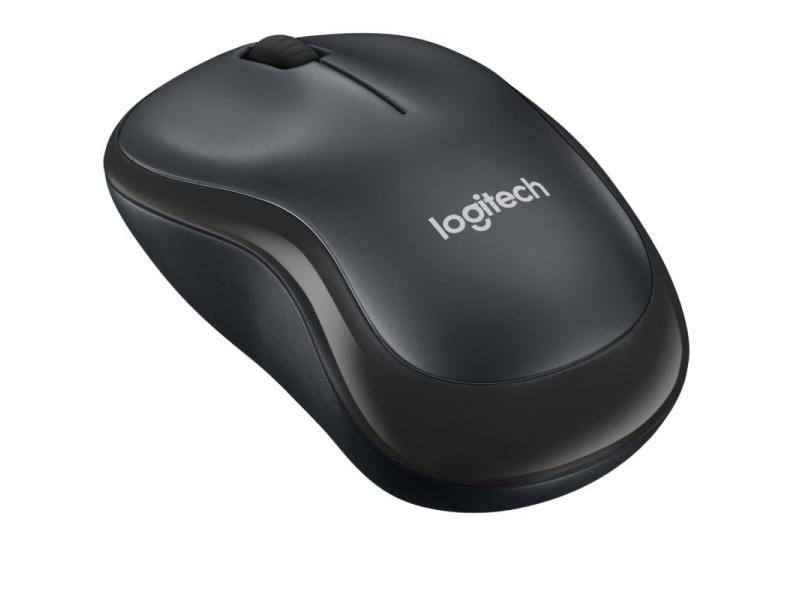 Ratón Inalámbrico Logitech Silent M220/ Hasta 1000 DPI/ Gris Marengo