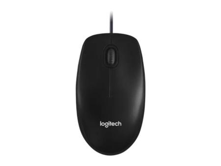 Ratón Logitech M100/ Hasta 1000 DPI/ Negro